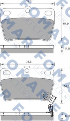 FOMAR Friction FO 697081