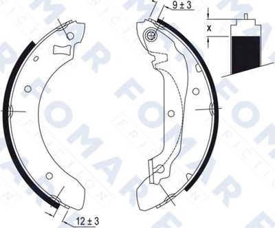 FOMAR Friction FO 0385