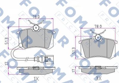 FOMAR Friction FO 920181