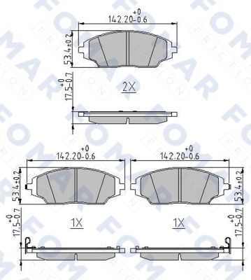 FOMAR Friction FO 269481