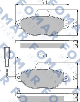 FOMAR Friction FO 861181