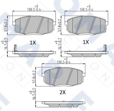 FOMAR Friction FO 861081