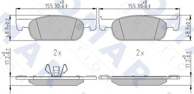 FOMAR Friction FO 287481