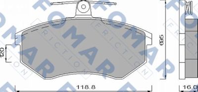 FOMAR Friction FO 488481