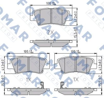 FOMAR Friction FO 899281