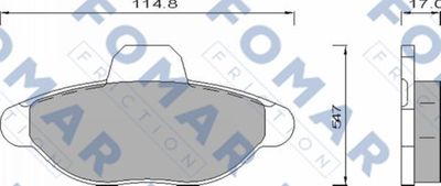 FOMAR Friction FO 465981