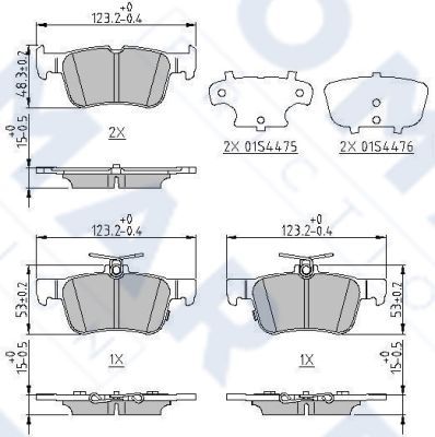 FOMAR Friction FO 321583