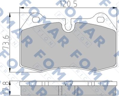 FOMAR Friction FO 904981