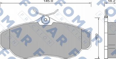 FOMAR Friction FO 646981