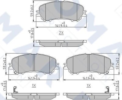 FOMAR Friction FO 266181