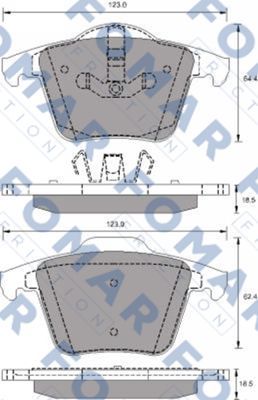 FOMAR Friction FO 692181