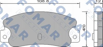 FOMAR Friction FO 658581