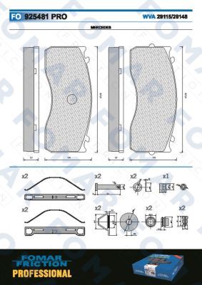 FOMAR Friction FO 925481