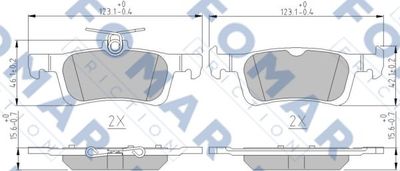 FOMAR Friction FO 262081