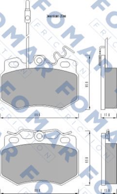 FOMAR Friction FO 474481