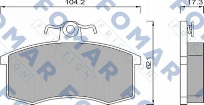 FOMAR Friction FO 474381