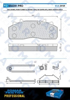 FOMAR Friction FO 654281