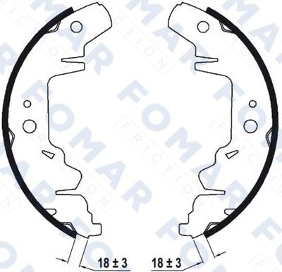 FOMAR Friction FO 9032