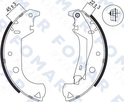 FOMAR Friction FO 9015