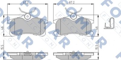 FOMAR Friction FO 992581