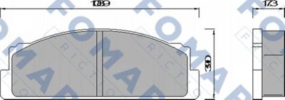 FOMAR Friction FO 452084