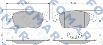 FOMAR Friction FO 896381