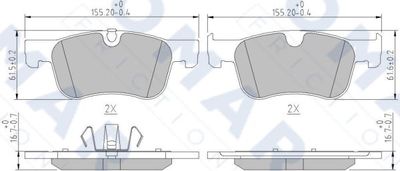 FOMAR Friction FO 261581