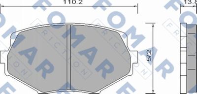 FOMAR Friction FO 638981