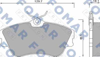 FOMAR Friction FO 625381