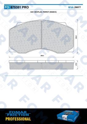 FOMAR Friction FO 675381