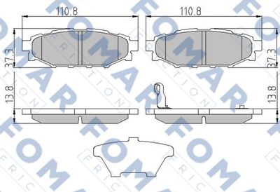 FOMAR Friction FO 974081