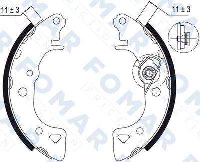 FOMAR Friction FO 0429