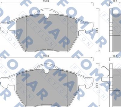 FOMAR Friction FO 625181