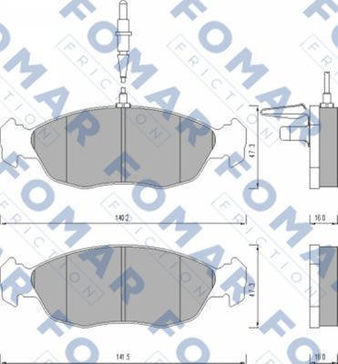 FOMAR Friction FO 475881