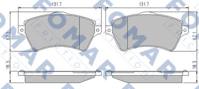 FOMAR Friction FO 905881