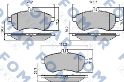 FOMAR Friction FO 848881