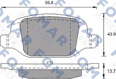 FOMAR Friction FO 688881