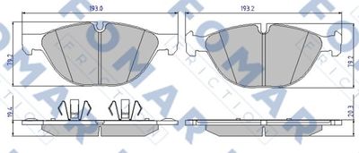 FOMAR Friction FO 861581