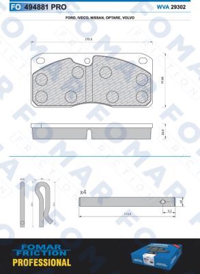 FOMAR Friction FO 494881