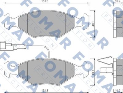 FOMAR Friction FO 673181