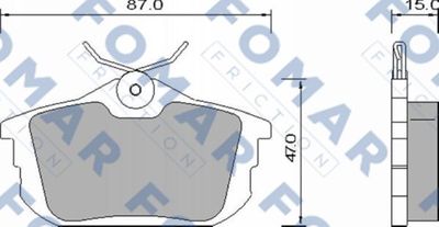 FOMAR Friction FO 647381