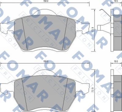 FOMAR Friction FO 647981