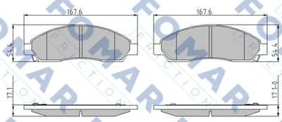 FOMAR Friction FO 873381