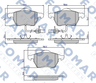 FOMAR Friction FO 906581