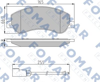 FOMAR Friction FO 925081