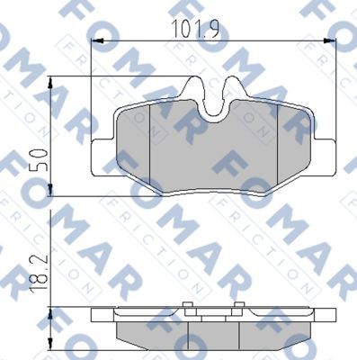 FOMAR Friction FO 924781