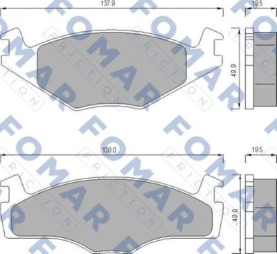 FOMAR Friction FO 436681