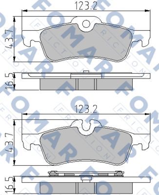 FOMAR Friction FO 800781