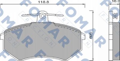 FOMAR Friction FO 433281