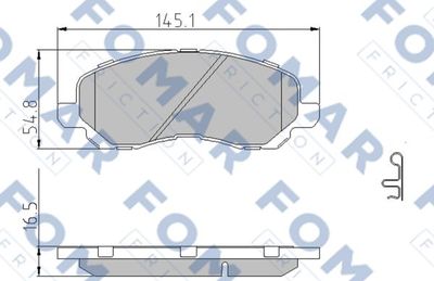 FOMAR Friction FO 935881